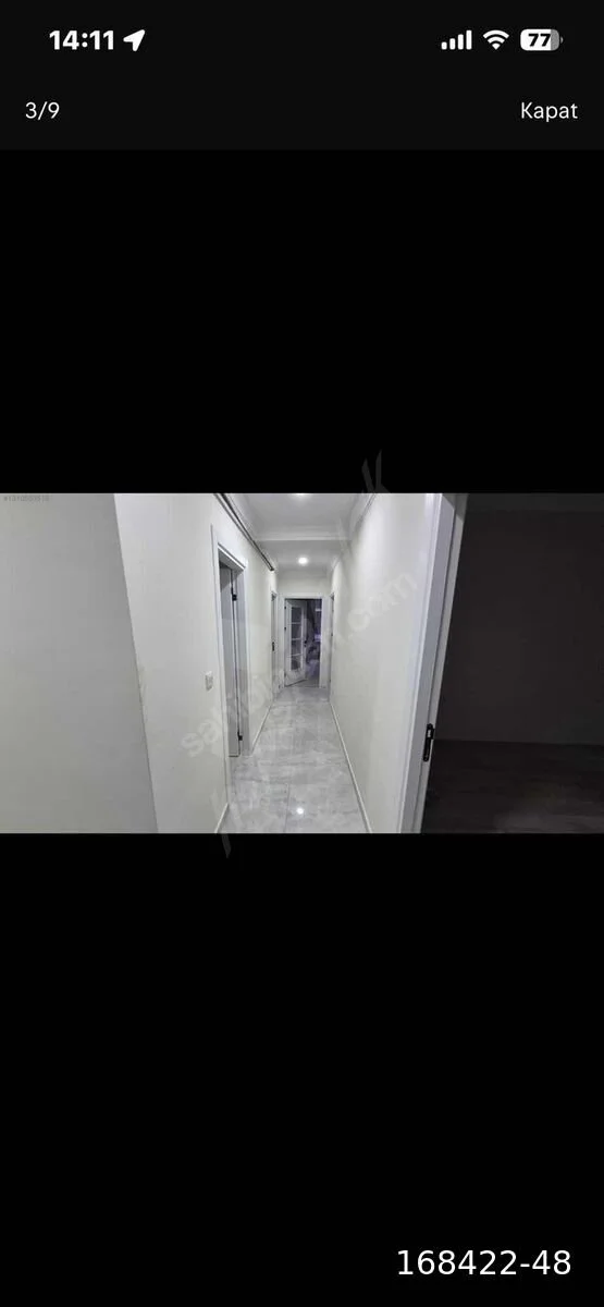 اجاره آپارتمان ۲ خوابه ۸۵ متری در کارتال استانبول بدون وسایل