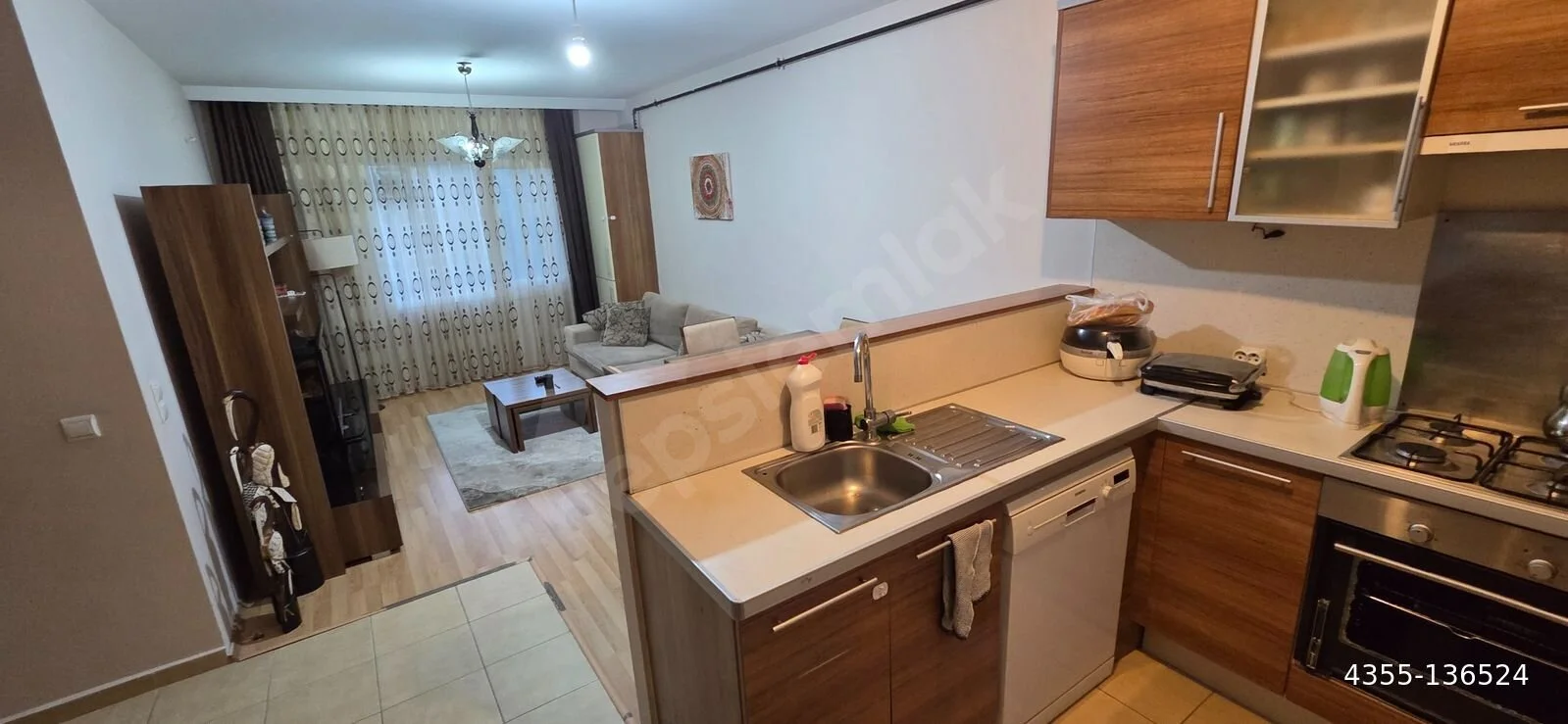 اجاره آپارتمان ۲ خوابه ۸۲ متری در پندیک استانبول + وسایل